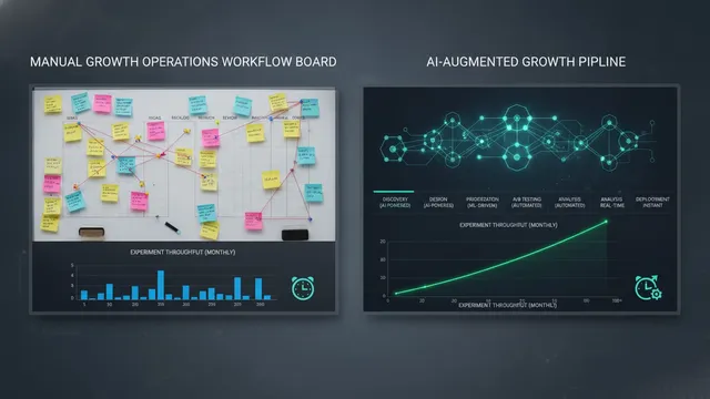 Manual Growth Ops vs AI-Augmented Growth: The Real Numbers